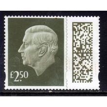 GB 2024 KC 3rd £2.50 Gooseberry Green Machin Used SG V5026 ( J850 )