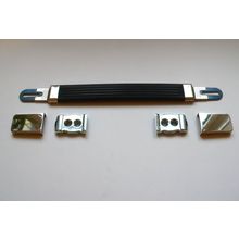 Silver Guitar Amplifier Strap / Handle for Marshall Plexi amp cabinet