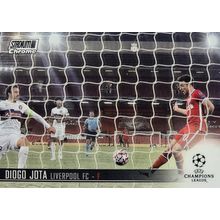 Topps Chrome Stadium Club Football Card CL 20/21 No. 72 Diogo Jota LIVERPOOL