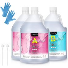 Magicfly Deep Pour Epoxy Resin 3 Gallon Kit with Pump for 2-4" Depths, Art Casti