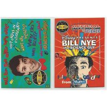 BILL NYE THE SCIENCE GUY ' 2 PROMO cards ' (1995)
