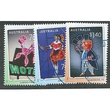 AUS 2015 SET 'SIGN OF THE TIMES' (3v) FINE USED (EBID39-069)