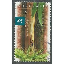 AUS 1996 $5.00 'SOFT TREE FERN' FINE USED (EBID40-291)