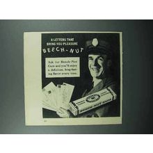1946 Beech-Nut Gum Ad - Bring You Pleasure