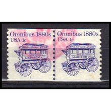 Used 1897 1c Omnibus Very Fine CNP Left 1 PA0290