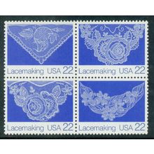 2351-2354 22c Lacemaking Fine MNH MA2108 (2)