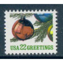 2368 22c Christmas Ornaments Fine MNH MA2114 (2)