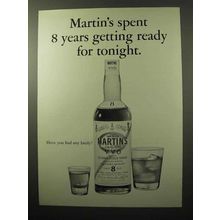 1964 Martin's Scotch Ad - Have You Had Any Lately?