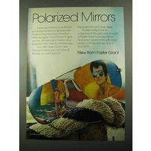 1976 Foster Grant Polarized Mirrors Sunglasses Ad