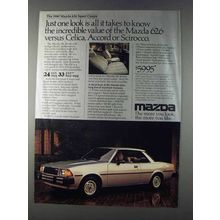 1980 Mazda 626 Sport Coupe Ad - One Look