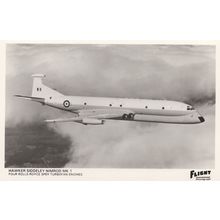 Hawker Siddeley Nimrod MK 1 Flight Real Photo Aircraft Postcard