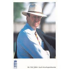 Tony Grieg South African Umpire Cricketer Cricket Postcard