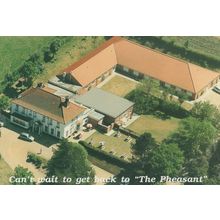 The Pheasant Pub Hotel Holt Norfolk Type Postcard Aerial Card
