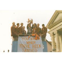 Diss FA Vase Football Club Norfolk Wembley Victory Bus Parade 1994 Postcard