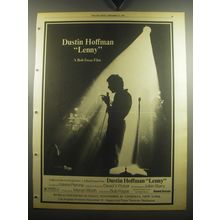 1974 Lenny Movie Ad - Dustin Hoffman Lenny A Bob Fosse Film