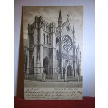 CHURCH OF ST. PHILIP NERI, ARUNDEL, Sussex used antique postcard 1904 pm =