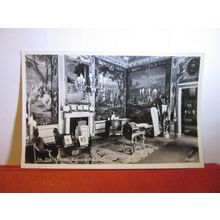 1st STATE ROOM, BLENHEIM PALACE, OXFORDSHIRE vintage used postcard RP 1953 pm =