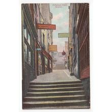 Christmas Steps Bristol 1908 Postcard