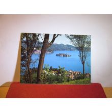 L'ISOLA S. GIULIO, ITALY used postcard 1994 pm =