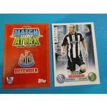 Peter Ramage - Newcastle United - Match Attax 2007/08 Football Card