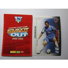 Damien Johnson - Birmingham Shoot Out 2005 2006 Magic Box Football Card (EF1)