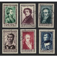 France Famous People Napoleon Delacroix Gay-Lussac Talleyrand 1951 Canc