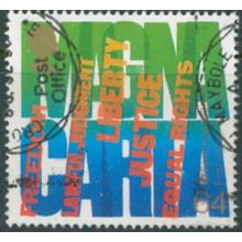 Great Britain 1999 Citizens Tale 64p Human Rights Magna Used SG2101 Sc1866 stamp
