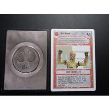 Star Wars 1995 Premiere Decipher CCG W/B Card We`re Doomed LS