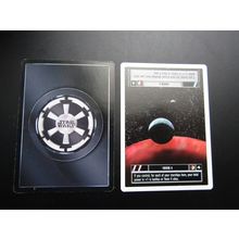 Star Wars 1995 Premiere Decipher CCG W/B Card Yavin 4 DS