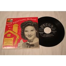 Kitty Wells EP with Original Cover-KITTY WELLS COUNTRY HIT PARADE PART 2