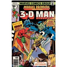 MARVEL PREMIERE # 36 featuring 3 D * MAN