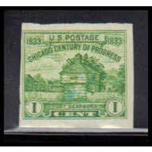 730a 1c Fort Dearborn Barely Clears MNH Z1149