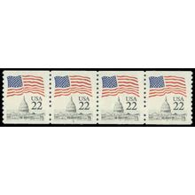 2115a 22c U.S. Flag Very Fine MNH PNC 7/4 R0043