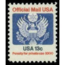O129 13c Eagle Fine MNH G0604