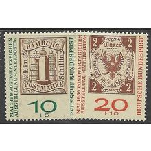 1959 Michel 310b/311b - MNH (**)