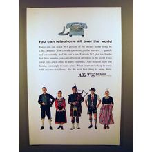1966 AT&T Telephone Ad - All Over The World!