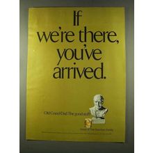 1973 Old Grand Dad Bourbon Ad - You've Arrived