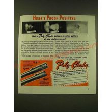 1950 Poly-Choke Chokes Ad - Here's Proof Positive that a Poly-Choke delivers