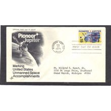 FDC Art Craft 1556 10c Pioneer 10 (Cachet-Typed/A) CV41705