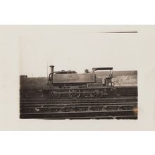 LNWR Class 0-6-0T no 3186 Euston at Edge Hill Station Real Photo Postcard