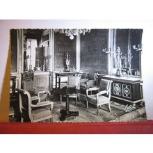 THE ABDICATION CABINET, FOUNTAINEBLEAU CHATEAU, PARIS unused postcard RP #