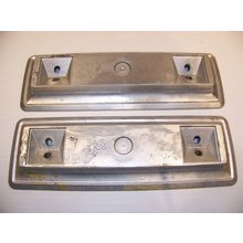 1966 - 1970 MOPAR B BODY 9" ARMREST BASES OEM ROAD RUNNER SUPERBEE 67 68 69