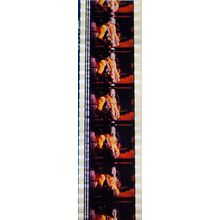 Jimi Hendrex. Pk MTP - b051y . 1 STRIP OF 5 - 35MM FILM CELLS. A very rare strip