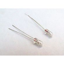 12V 0.05A 0.6W Wire Ended Light Bulb pair meter back light Lamp backlight