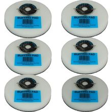 6 Pack Original JFJ Easy Pro Buffing Pads