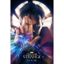 Doctor Strange (2016)_2 Movie Film Poster Canvas iconic design