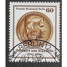 BERLIN - 1981 60pf 'VON CHAMISSO ' FINE USED (EBID64-707)