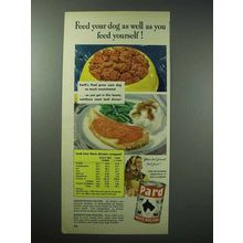 1950 Swift's Pard Dog Food Ad - Feed As Well