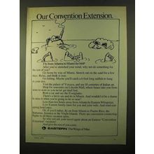 1970 Eastern Airlines Ad - Our Convention Extension
