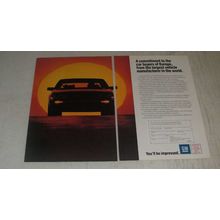 1989 GM Cars Ad - A commitment to the car buyers of Europe